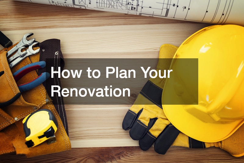 renovation plan and tools